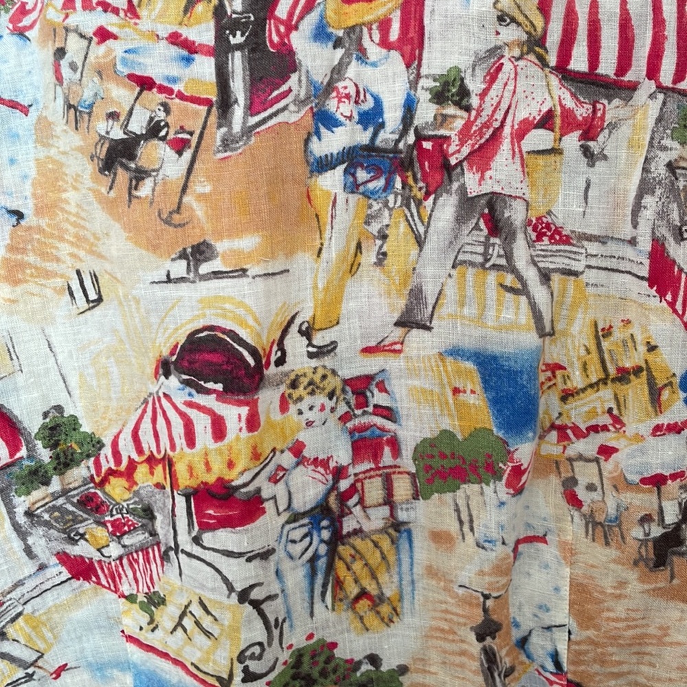 Liz Claiborne Market Theme Button Down - Picture 4 of 4